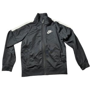 Nike Black Zip Up Track Boy's Jacket